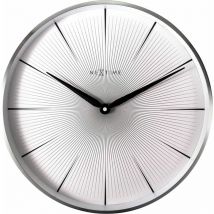 NeXtime 3511WI horloge de horloge de table ou murale de quartz Circle White White