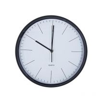 Horloge noir et blanc 30,5x30,5x4cm