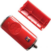 Handsender Cover HSE2BS Rot Leer Gehäuse ohne Batterie ohne Platine - Hörmann
