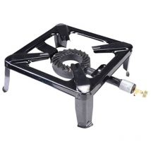 Gasherd Blechbrenner Gusseisen 40x40cm garhe