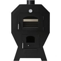 Prensastove - Horno de Leña - prensa stove Arrecife 1 - 15.9KW, Eficiente y Elegante