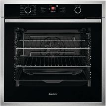 Sauter - horno multifunción integrado 73l 60cm a + acero inoxidable / pirólisis negra - sop5585x