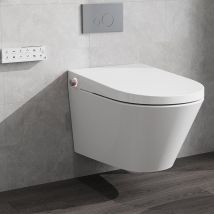 HOROW Dusch Bidet WC Intelligenter Toilette Smart Toilette elektrisch Komplettanlage Sitzheizung