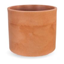 HORTENSIA 30 Runder Blumenkasten für den Innen- und Außenbereich Für Pflanzen und Blumen Sehr wetterbeständig. Hergestellt aus Polyethylen in Spanien