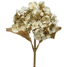 Hortensia avec tige en plastique 65cm.