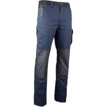 Zweifarbige Stretchhose Kniepolstertaschen - LMA - 1822 HERCULE -48