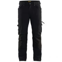 Blakläder Bundhose X1900 Handwerk, schwarz, Konfektionsgröße 26