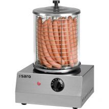 Ich-zapfe - Hot Dog Maker, Würstchenwärmer, Hot Dog Steamer - Modell CS-100, Edelstahl
