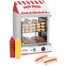 Royal Catering - Hot Maker Professionnel De Machine à Hot-Dog De Hot-Dog 2000 w Réchauffeurs