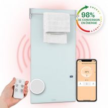Klarstein - Smart Chauffage Infrarouge, 850W Radiateur Electrique, Contrôle via app Mobile WiFi, Détection de Fenêtre Ouverte, IP24, Chauffage Mural