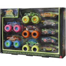 Hot Wheels Monster Truck Glow In The Dark Bundle