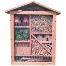 Hôtel à insectes géant – 1,5m – Nichoir et mangeoire – Mode de fixation, Matières, Hauteur