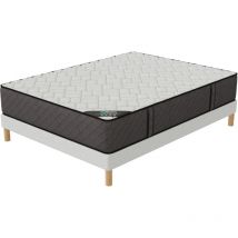 Elite Mattress - Ensemble 180x200 hotel confort Sommier + Matelas Hauteur 30cm