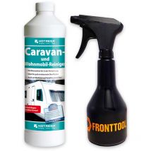 Caravan & Wohnmobil Reiniger Konzentrat 1 Liter inkl. Sprühflasche 360 Grad 500ml - Hotrega