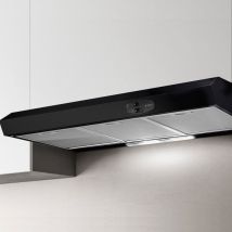 Hotte cuisine Elica recyclage krea noir 90 cm