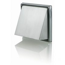 Hotte d'aération inox diamètre 125 mm