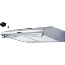 Respekta - Hotte d'aspiration 60 cm Hotte murale encastrée Esse inox