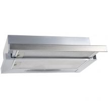 Ciarko - Guzzanti GSL50I Monté au mur Acier inoxydable 194m³/h d hotte - Hottes (194 m³/h, Conduit / Recirculation, f, g, d, 65 dB) (sl-s 50 Inox)