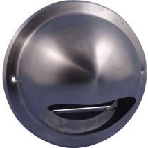 Wallair N34835 Bouche d'aération acier inoxydable Convient pour Ø de tube: 10 cm