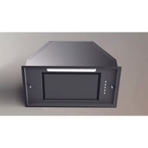Hotte murale Block Star Plus 52 cm. - Noir – 700 m3/h – Drydrop - Baraldi