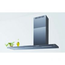 Hotte murale Elea 150x50 cm. - Inox – cheminée droite – 800 m3/h - Baraldi