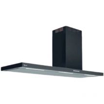 Hotte murale Elea 180x50 cm. - Noir – cheminée droite – 900 m3/h - Baraldi