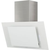 Cata - Hotte décorative inclinée thalassa 600XGWH a+++ 60cm blanche