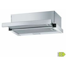 Hotte aspirante Mepamsa Slimline 60 – Acier inoxydable – 290 m³/h – 51-62 dB – Largeur, Caractéristique hotte, Puissance sonore, Hauteur, Superficie 