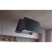 Baraldi - Hotte suspendue Lady 70x35 cm. - Noir – 800 m3/h