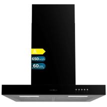 Hotte en forme de t Bolero Flux tm 606500 Black a - Cecotec
