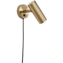 Paris Wandlampe 10x22x15cm Messing dekor.