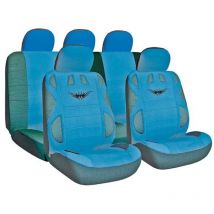 Housse 5 places - Tribal Bleu - 9 pieces