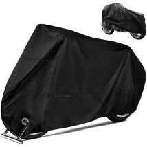 Housse Anti-poussière 210d Oxford , Froid, Imperméable, Coupe-vent, 200 X 70 X 110 Cm (noir)