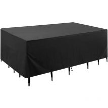 Alovez - Housse Assise Salons de Jardin Housse Table et Chaise de Jardin Imperméable Meuble Salon de Jardin Mobilier Jardin Extérieure Protection
