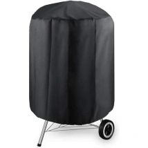 Housse Barbecue barbecook Ronde 5877CM Bâche Housse de Protection bbq Résistante 210D Imperméable Antipoussière Anti -uv Anti-vieillissement