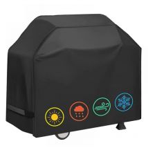 Trimec - Housse Barbecue Exterieur, Barbecue Bâche de Protection bbq Imperméable, 210D Oxford Protection bbq à Gaz, Bache Barbecue Exterieur