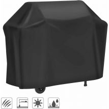 Chendyy - Housse Barbecue, Housse Bache Résistante de 210D Oxford Protection bbq Couverture de Grill Anti-UV/Anti-l'eau/Anti-l'Humidité (145× 61 ×