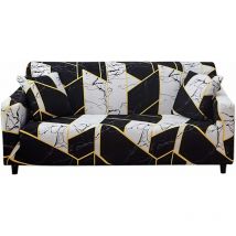Housse Canape 2 Places avec Accoudoirs Housse de Canapé Extensible Housse de Fauteuil Couvre Canapé Elastique Housse pour Canape Protege de Meubles