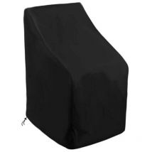 Basetbl - Housse Chaise de Jardin Imperméable 65cm×65cm×80/120cm,210D Oxford Housse Protection pour Chaises Empilables Couverture Chaise Jardin