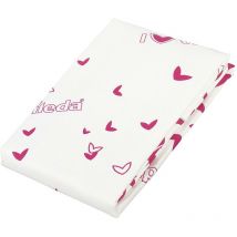 Comfort Plus - Housse de planche à repasser - Coton - mousse - Polyester - Polyurethane - Rose - Blanc - Image - 45 cm - 130 cm (142468) - Vileda