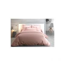Anne De Solène - Housse de couette Housse couette Vexin 240x220 o de rose Percale 80F