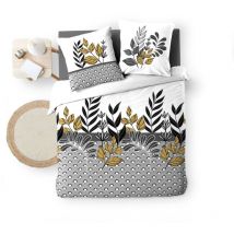 Housse couette + taies 220 x 240 cm Catalia chic