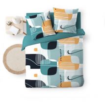 Housse couette + taies 220 x 240 cm Sprinte