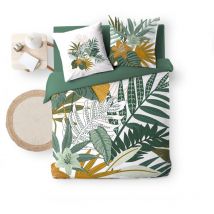 Housse couette + taies 240 x 260 cm Floride