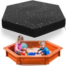 Linghhang - Housse de Bac à Sable pour Enfants, Bache bac à Sable, Bac a Sable avec Couvercle, pour Enfants en Tissu Oxford 210d Jardin ExtéRieur
