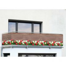 Housse de balcon Tulip, 5 m x 85 cm