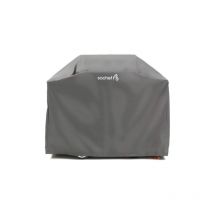 Sochef - Housse de protection pour barbecue GC200 taille l couleur gris 136x58x116 h cm en polyester avec revetement imperme'able Grigio l