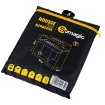 Housse de barbecue – 165 x 63 x 90 cm – Polyester avec doublure en PVC – Anti-UV – Somagic
