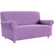 Emmevi Mv S.p.a. - Housse de Canapé Extensible Universelle Avec Armchair Accoudoirs Save Sofa Violet - 1 Place