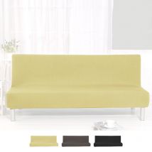 Modus Sofà - Housse de canapé universelle en tissu extensible Quacia - Beige